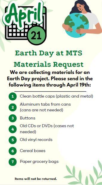 Earth Day Materials